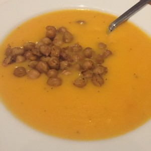 Butternut Squash with Roasted Chickpeas