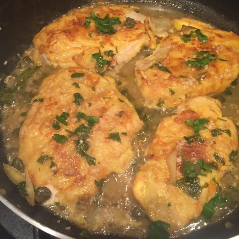 Gluten & Dairy Free, Chicken Francese The Balanced Beauty